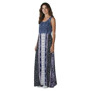 Patrons of Peace Maxi Tank Dress Women’s‎ Medium Multicolour Patterned